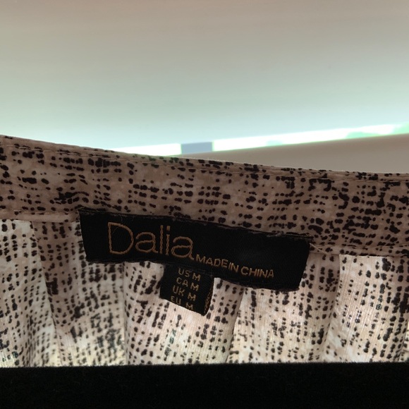 Dalia Black and White Work Blouse - Picture 2 of 2